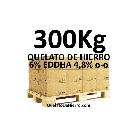 Palé 300Kg Quelato de Hierro 6% EDDHA 4,8 o-o