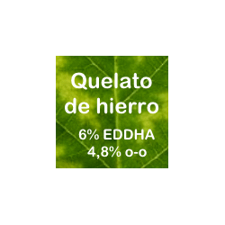 Palé 300Kg Quelato de Hierro 6% EDDHA 4,8 o-o